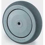 Tente Grey Rubber Non-Marking Trolley Wheel, 100kg