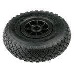 Guitel Hervieu Black Shock Absorbing Trolley Wheel, 120kg