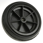 Guitel Hervieu Black Trolley Wheel, 250kg