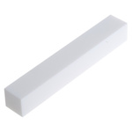 Machinable Glass Ceramic Square Bar, 100mm L, 15mm W, 15mm H