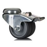 Tente Braked Swivel Castor Wheel, 45kg Capacity, 50mm Wheel