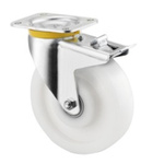 Tente Braked Swivel Castor Wheel, 700kg Capacity, 125mm Wheel