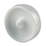 Tente White Polyamide Low Roll Resistence Trolley Wheel, 200kg