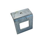 RS PRO Galvanised Hot Dipped Galvanised Beam Clamp, Fits Channel Size 41mm
