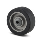 Tente Black Elastic Corrosion Resistant Trolley Wheel, 400kg