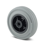 Tente Grey Rubber Non-Marking Trolley Wheel, 70kg