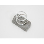 RS PRO Channel Nut, M10, Nut Base Dimensions 35 x 19mm, Steel