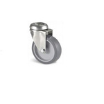 Guitel Hervieu Swivel Castor Wheel, 80kg Capacity, 100mm Wheel