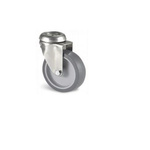 Guitel Hervieu Swivel Castor Wheel, 80kg Capacity, 125mm Wheel