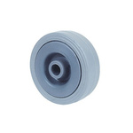Guitel Hervieu Grey Thermoplastic Rubber Quiet Operation Trolley Wheel, 12kg