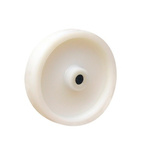 Guitel Hervieu White Polypropylene Impact Resistant Trolley Wheel, 150kg