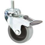 Guitel Hervieu Braked Swivel Castor Wheel, 50kg Capacity, 80mm Wheel