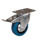Guitel Hervieu Braked Swivel Castor Wheel, 150kg Capacity, 125mm Wheel