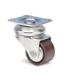 Guitel Hervieu Swivel Castor Wheel, 45kg Capacity, 30mm Wheel