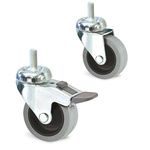 Guitel Hervieu Swivel Castor Wheel, 50kg Capacity, 80mm Wheel