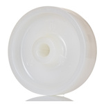 LAG White Polyamide Hygienic, Low Rolling Resistance, Non-Marking Trolley Wheel, 175kg