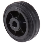 LAG Black Rubber Quiet Operation, Shock Absorbing Trolley Wheel, 50kg