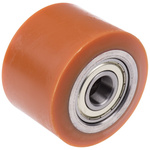 LAG Orange Polyurethane Abrasion Resistant, High Load Capacity, Laceration Resistant, Non-Marking Trolley Wheel, 600kg