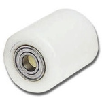 LAG White Polyamide Hygienic, Low Rolling Resistance, Non-Marking Trolley Wheel, 800kg