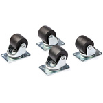 StarTech.com Swivel Castor Wheel, 550lb Capacity, 50mm Wheel