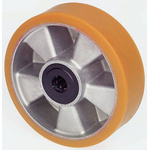 LAG Grey, Orange Polyurethane Abrasion Resistant, High Load Capacity, Laceration Resistant, Non-Marking Trolley Wheel,