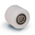 LAG White Polyamide Hygienic, Low Rolling Resistance, Non-Marking Trolley Wheel, 700kg