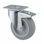 Tente Braked Swivel Castor Wheel, 400kg Capacity, 200mm Wheel