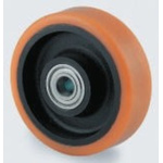 Tente Yellow Polyurethane Abrasion Resistant, Corrosion Resistant Trolley Wheel, 1000kg