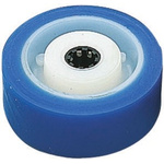 LAG Blue, White Polyurethane Abrasion Resistant, Hygienic, Laceration Resistant, Low Rolling Resistance, Non-Marking,
