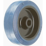 LAG Black, Blue Rubber Non-Marking, Quiet Operation, Shock Absorbing Trolley Wheel, 180kg