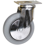 Guitel Hervieu Swivel Castor Wheel, 80kg Capacity, 100mm Wheel