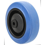 Flexello Blue Rubber Non-Marking Trolley Wheel, 135kg