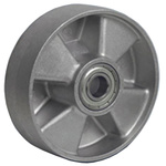 LAG Grey Aluminium High Temperature Resistant, Low Rolling Resistance Trolley Wheel, 250kg