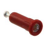Cinch Connectors Red Female Test Socket - Solder Termination, 1750V, 5A