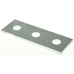 Steel Rectangular Bracket 3 Hole, 14.3mm Holes, 120 x 40mm