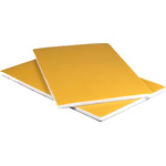 RS PRO Adhesive PUR Foam Acoustic Insulation, 1m x 600mm x 25mm
