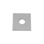 Stainless Steel Square Bracket 1 Hole, 8mm Holes, M8 x 40 x 3mm