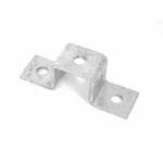 RS PRO U & Z Shape Fitting, U Shape 135mm 40mm 5 14mm Hot Dipped Galvanised