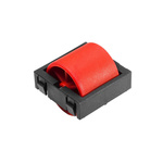 RS PRO Zinc Plated Steel Round Conveyor Roller 24mm Dia. x 33.3mm L, 150N Load Capacity