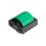 RS PRO Zinc Plated Steel Round Conveyor Roller 24mm Dia. x 33.3mm L