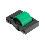RS PRO Zinc Plated Steel Round Conveyor Roller 24mm Dia. x 33.3mm L, 150N Load Capacity