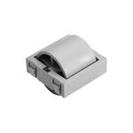 RS PRO Zinc Plated Steel Round Conveyor Roller 24mm Dia. x 33.3mm L, 150N Load Capacity