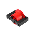 RS PRO Zinc Plated Steel Round Conveyor Roller 24mm Dia. x 33.3mm L, 150N Load Capacity