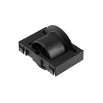 RS PRO Zinc Plated Steel Round Conveyor Roller 24mm Dia. x 33.3mm L, 150N Load Capacity