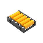 RS PRO Zinc Plated Steel Round Conveyor Roller 9mm Dia. x 50mm L, 100N Load Capacity