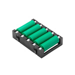 RS PRO Zinc Plated Steel Round Conveyor Roller 9mm Dia. x 50mm L, 100N Load Capacity