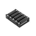 RS PRO Zinc Plated Steel Round Conveyor Roller 9mm Dia. x 50mm L, 80N Load Capacity
