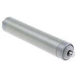 Interroll PVC Round Conveyor Roller Spring Loaded 20mm Dia. x 100mm L, 90N Load Capacity Stainless Steel, 6mm Spindle,