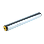 Interroll Zinc Plated Steel Round Conveyor Roller Female 50mm Dia. x 400mm L, 2000N Load Capacity Steel, 12mm Spindle,