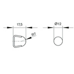 Bosch Rexroth Profile Rail 12mm, 3000mm Length